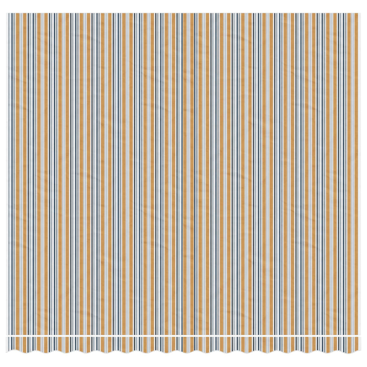 Awning Replacement Fabric Multicolour 400x350 cm Polyester