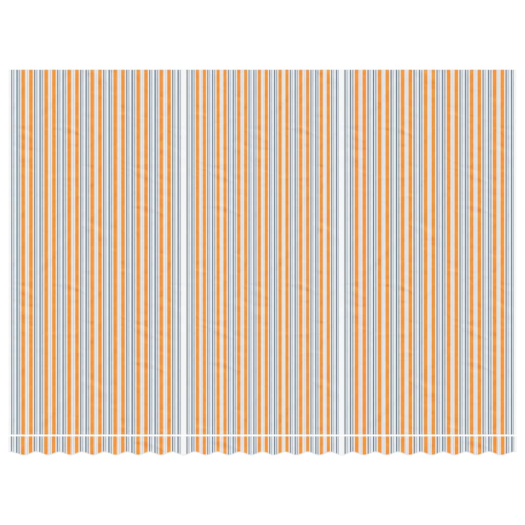 Replacement Fabric for Awning Multicolour Stripe 5x3.5 m