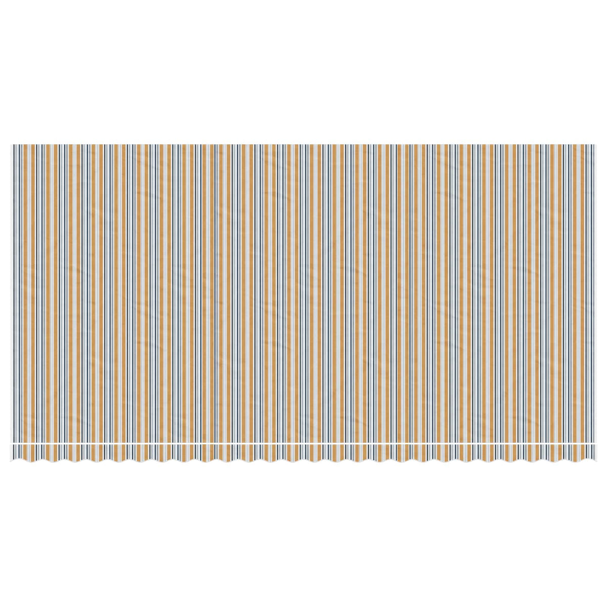 Awning Replacement Fabric Multicolour 600x300 cm Polyester