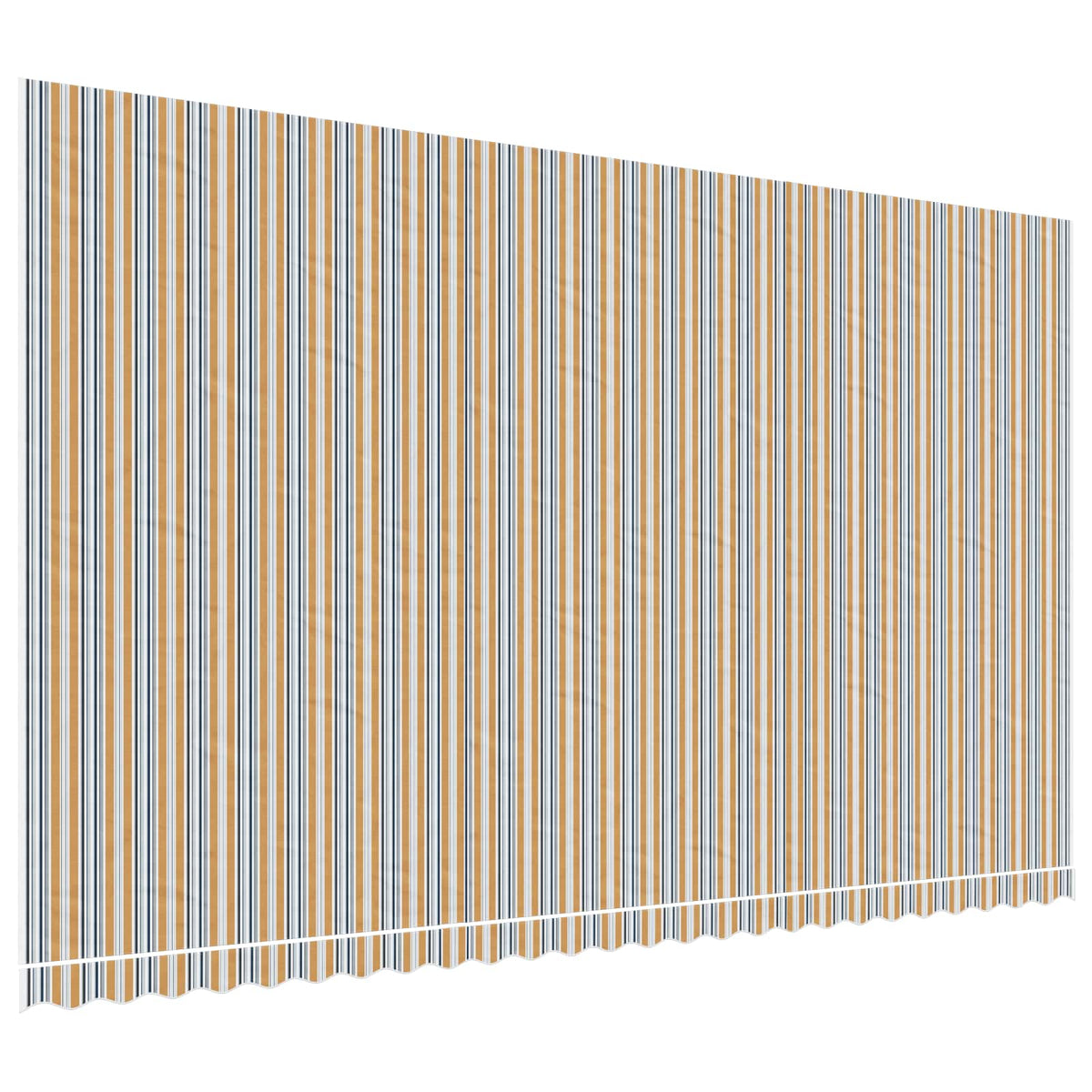 Awning Replacement Fabric Multicolour 600x350 cm Polyester
