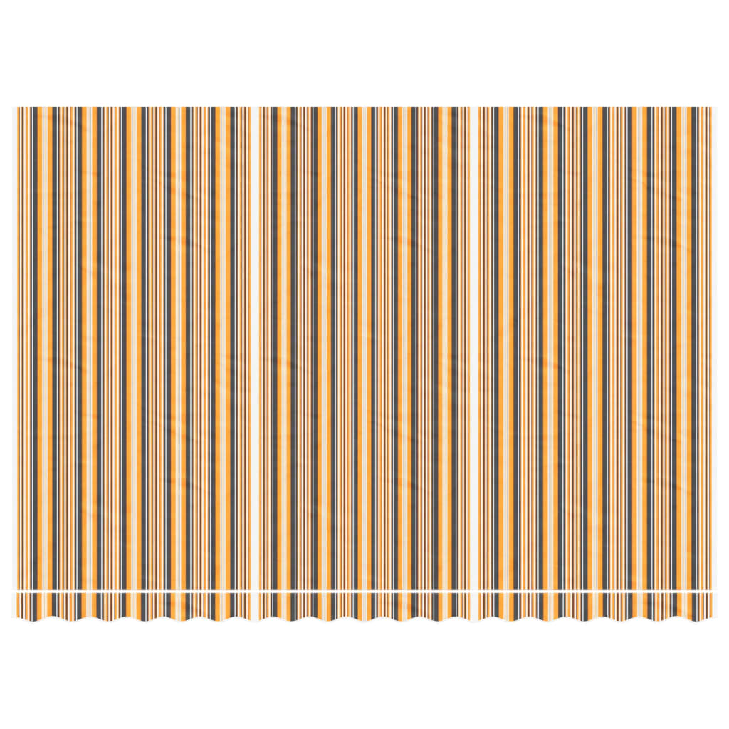 vidaXL Replacement Fabric for Awning Multicolour Stripe 4.5x3 m