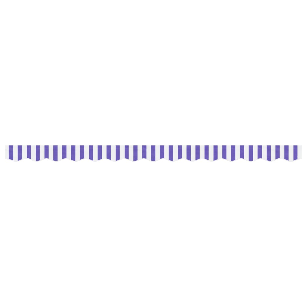 Replacement Fabric for Awning Valance Blue and White Stripe 3.5 m