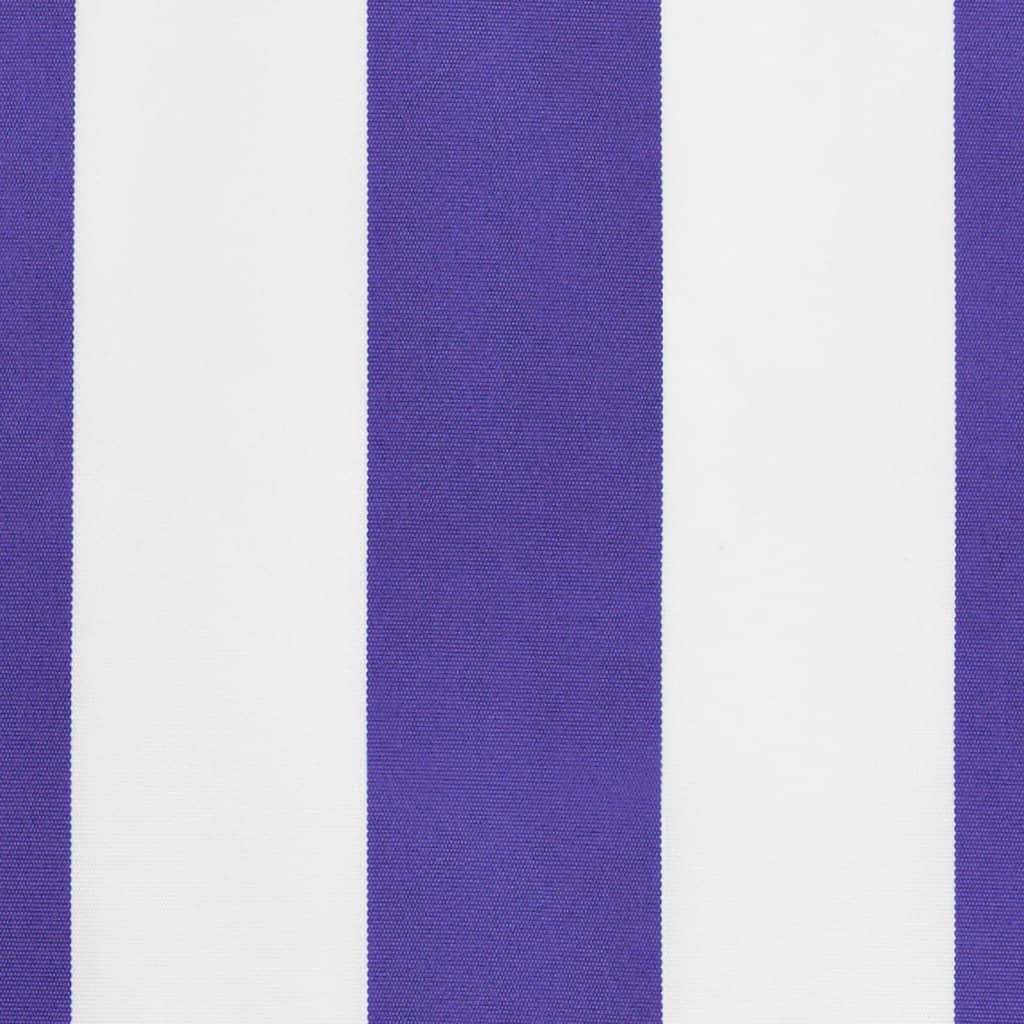 Replacement Fabric for Awning Valance Blue and White Stripe 6 m