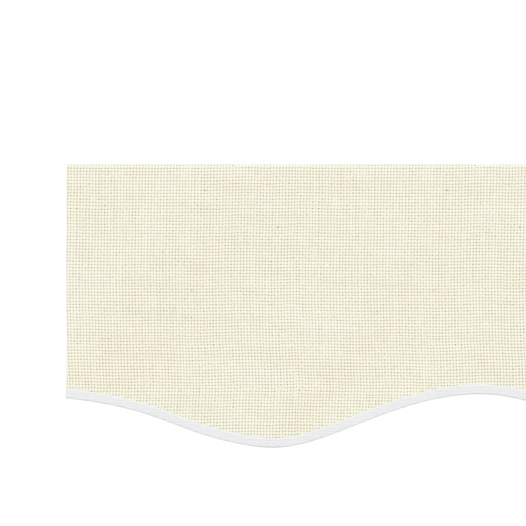 Replacement Fabric for Awning Valance Cream Stripe 3.5 m