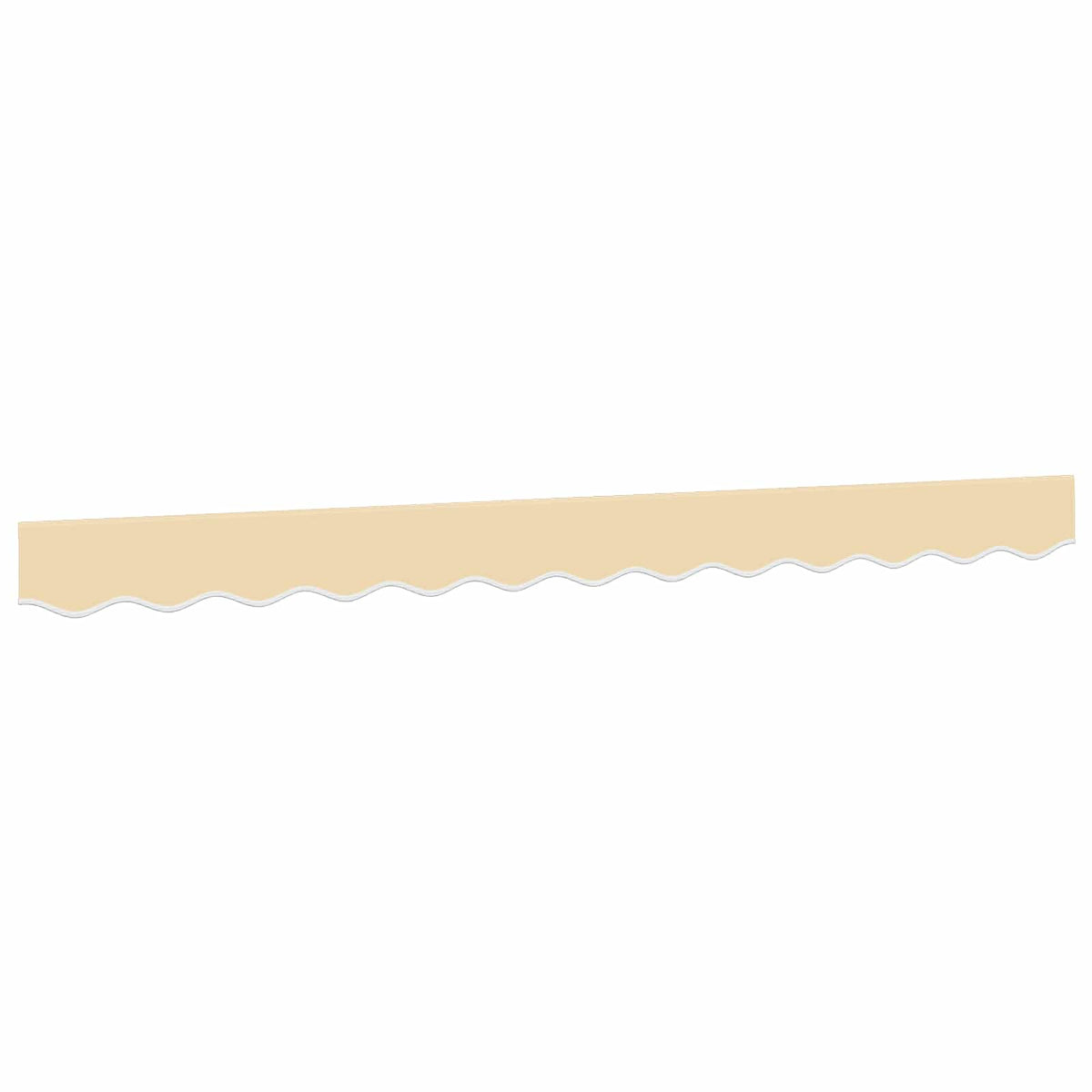 Awning Valance Replacement Cream Stripe 350 cm
