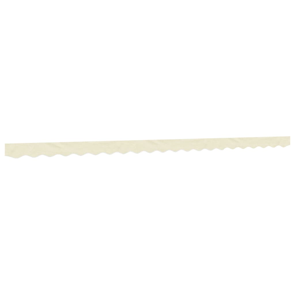 Replacement Fabric for Awning Valance Cream Stripe 5 m