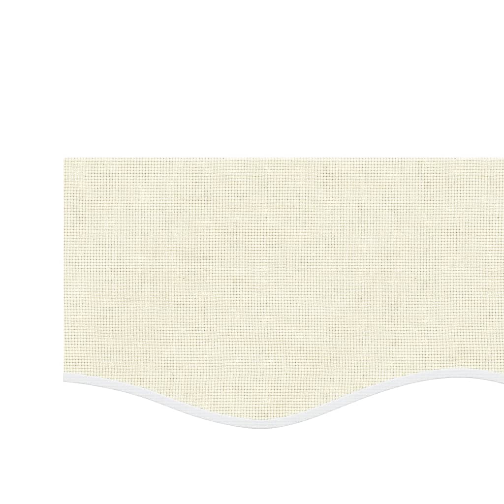 Replacement Fabric for Awning Valance Cream Stripe 5 m
