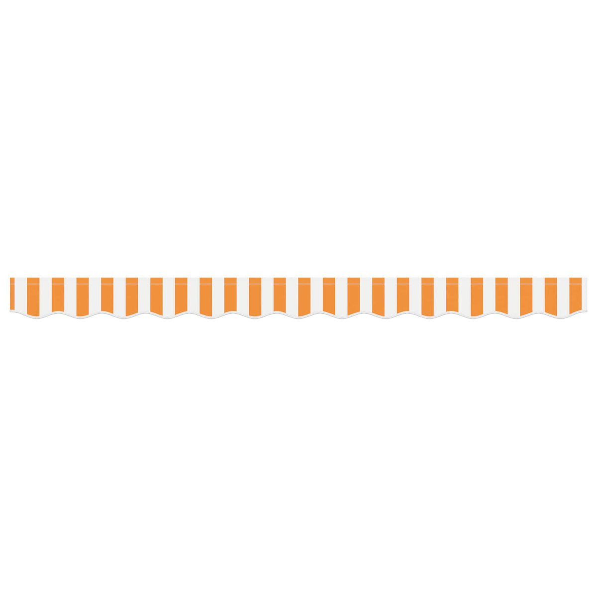 Awning Valance Replacement Yellow and White Stripe 300 cm