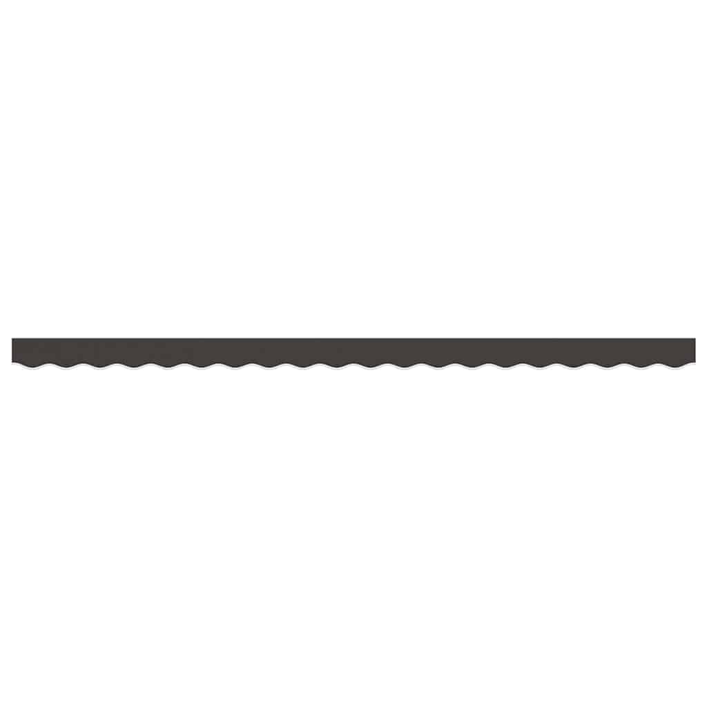 Awning Valance Replacement Anthracite Stripe 450 cm