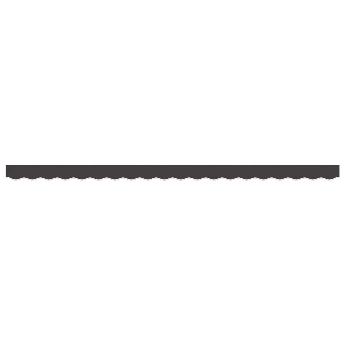 Awning Valance Replacement Anthracite Stripe 450 cm