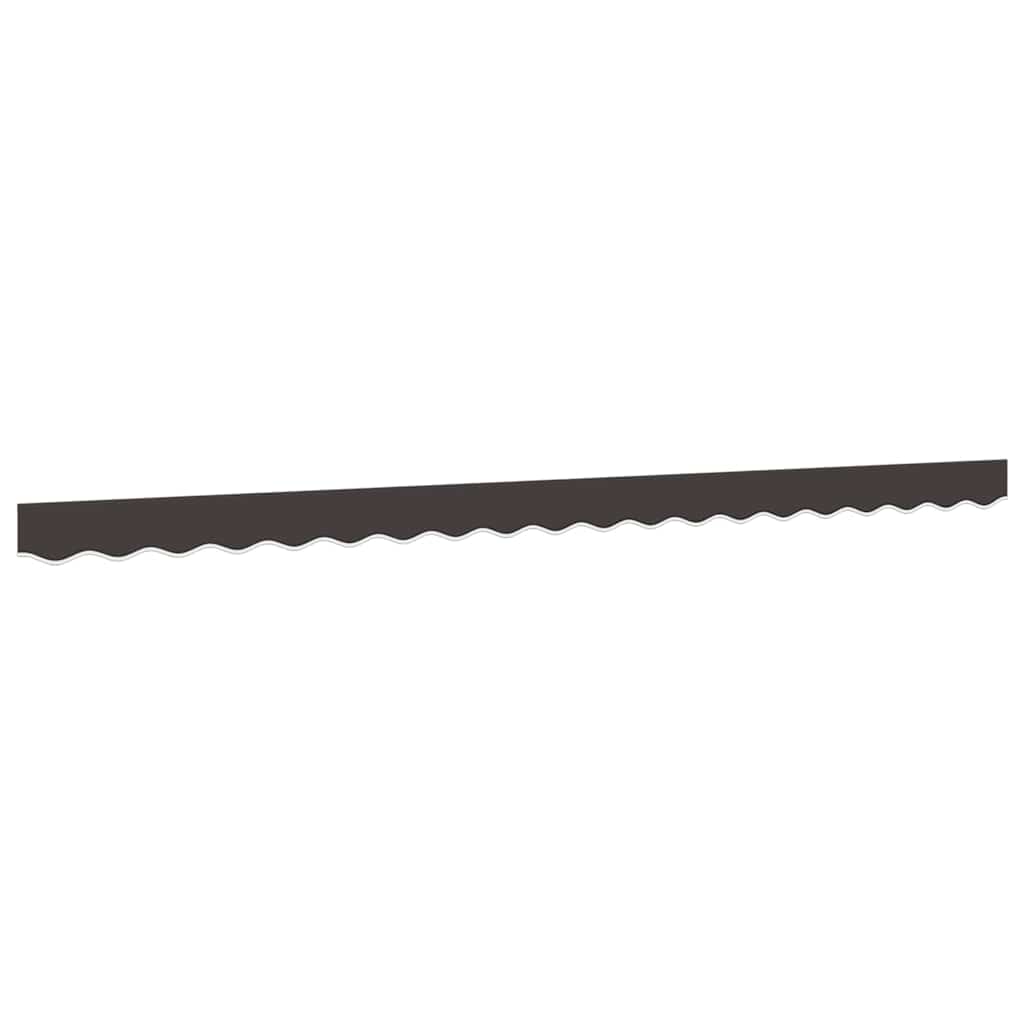 Awning Valance Replacement Anthracite Stripe 500 cm