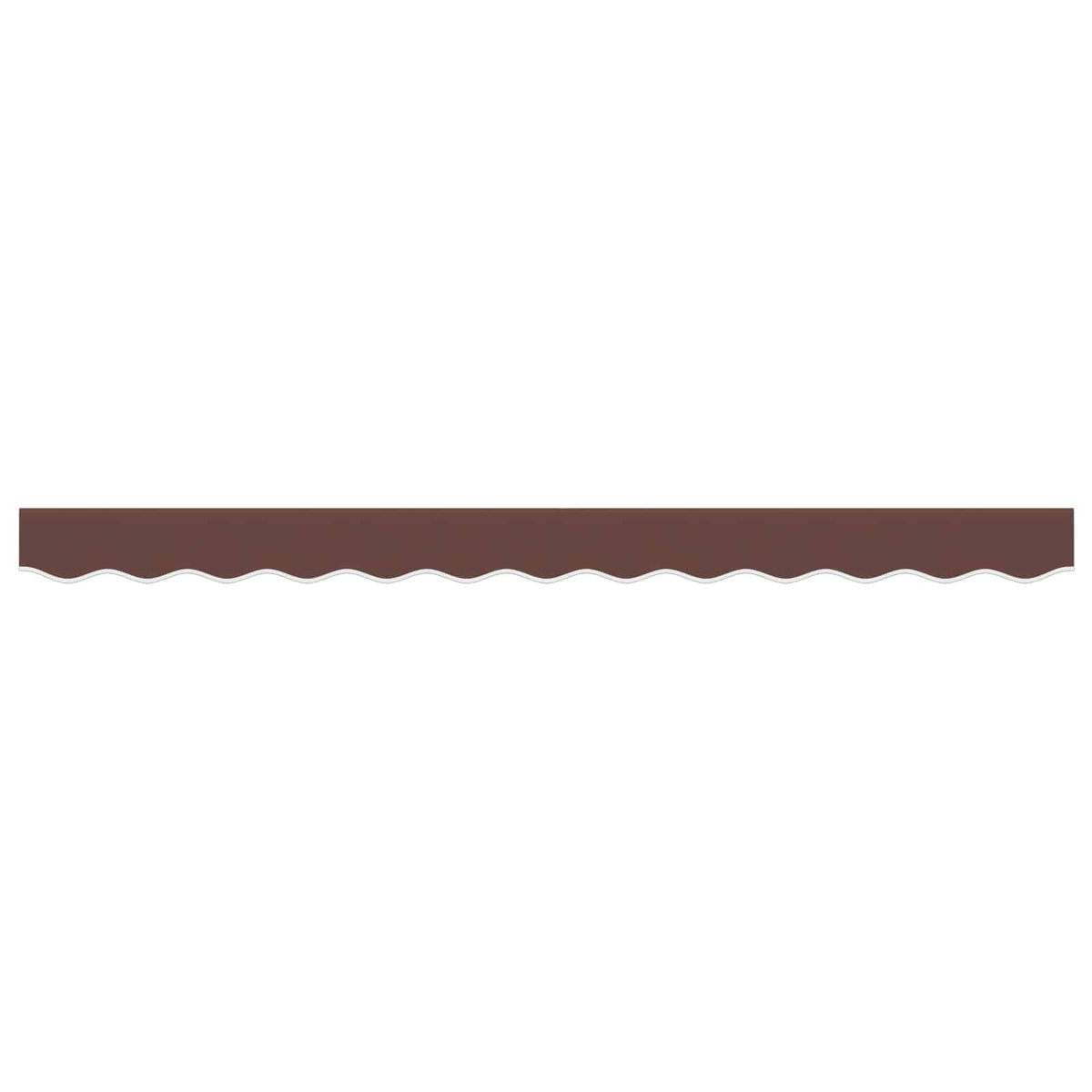 Awning Valance Replacement Brown Stripe 350 cm