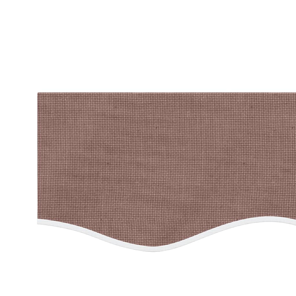 Replacement Fabric for Awning Valance Brown Stripe 4.5 m