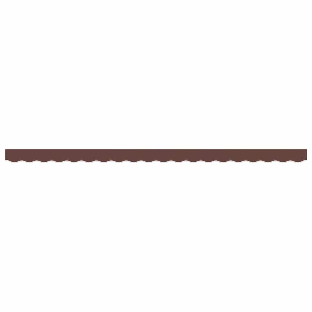 Awning Valance Replacement Brown Stripe 500 cm