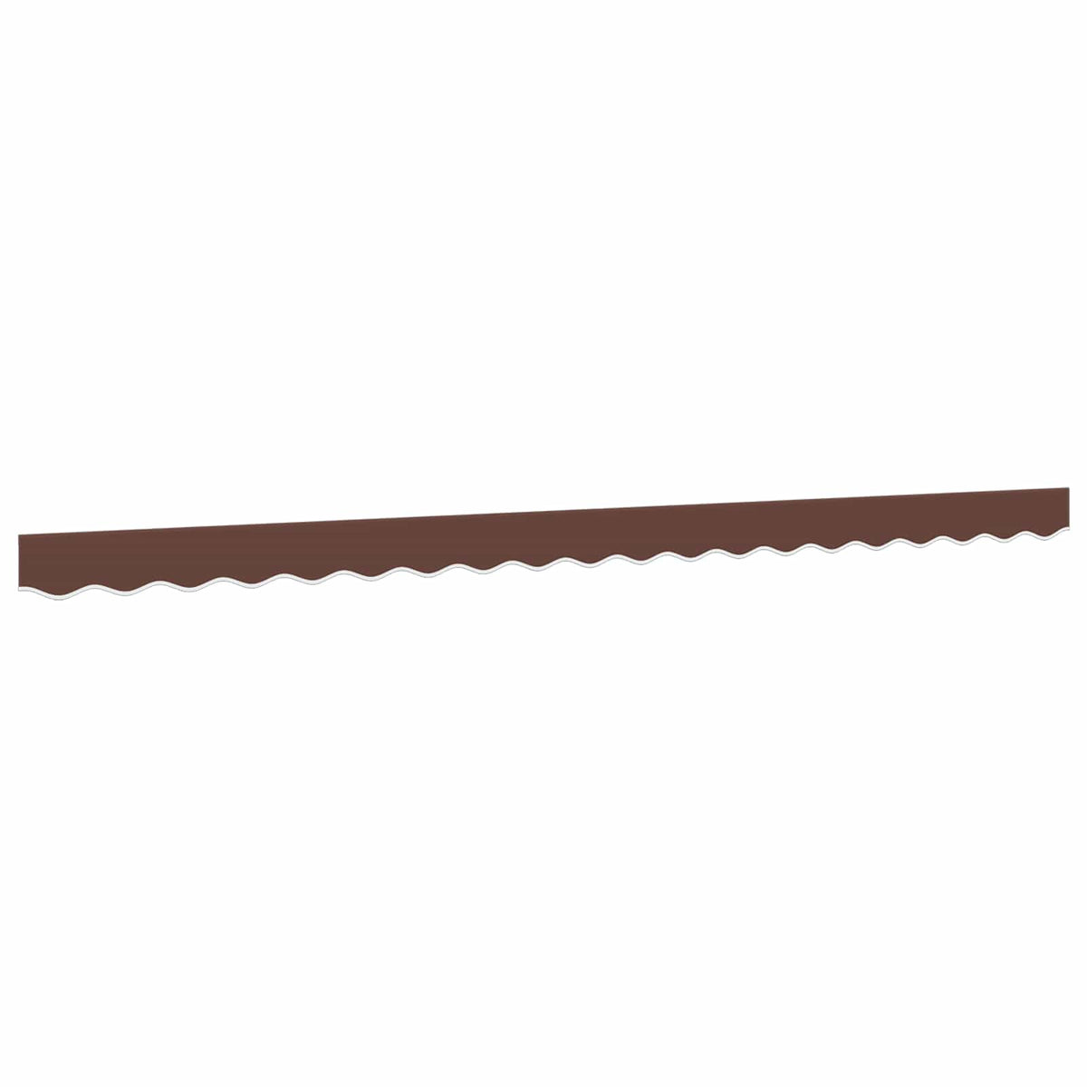 Awning Valance Replacement Brown Stripe 500 cm