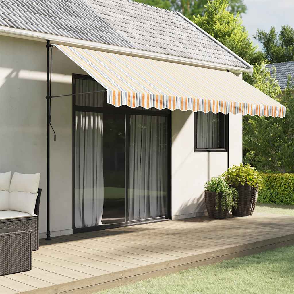 Awning Valance Replacement Multicolour Stripe 400 cm