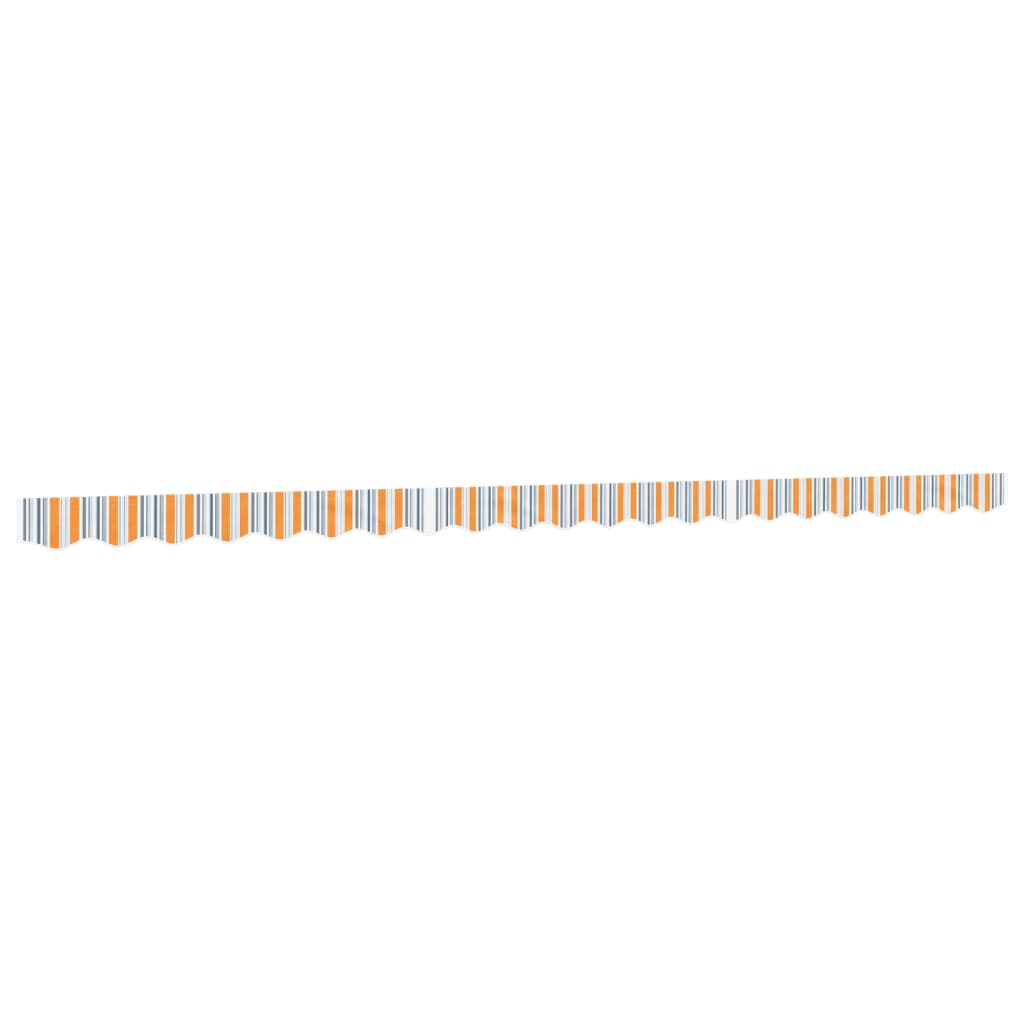 Replacement Fabric for Awning Valance Multicolour Stripe 5 m