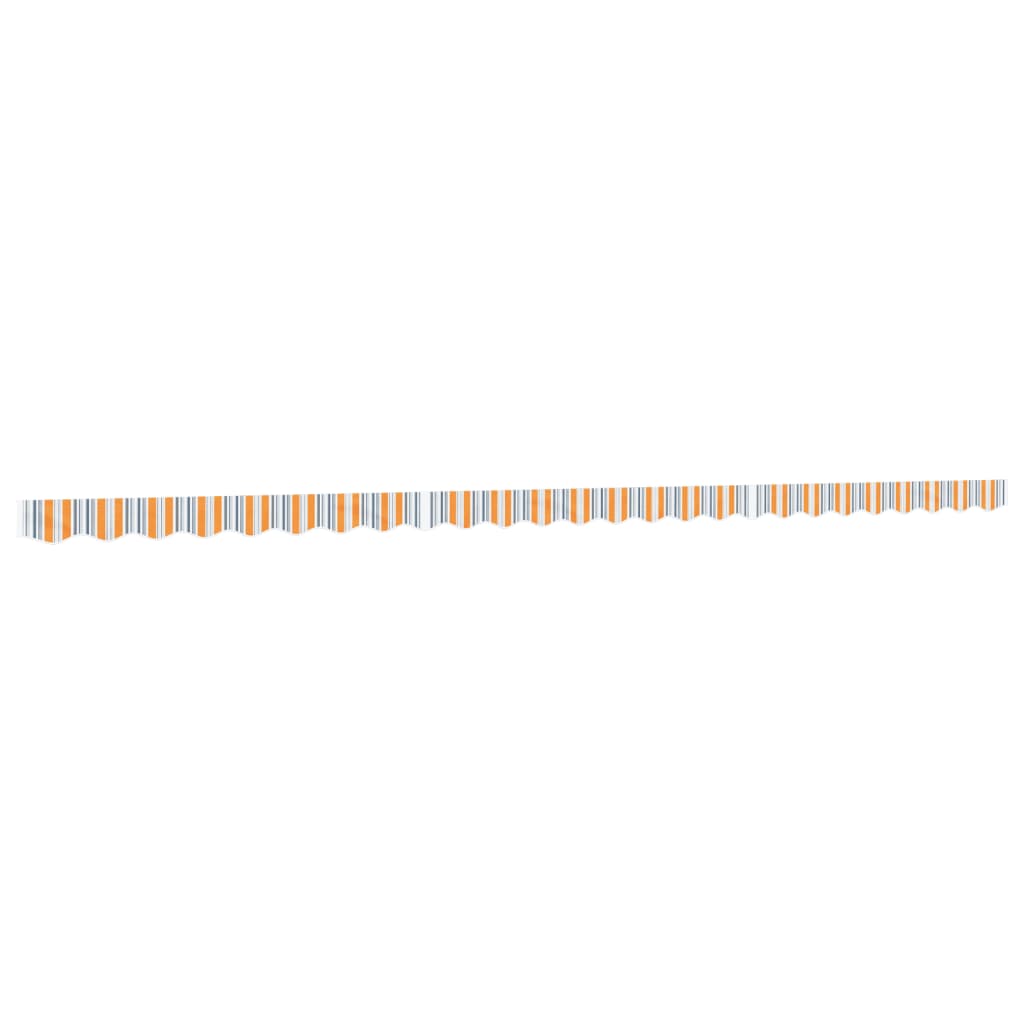 Replacement Fabric for Awning Valance Multicolour Stripe 6 m