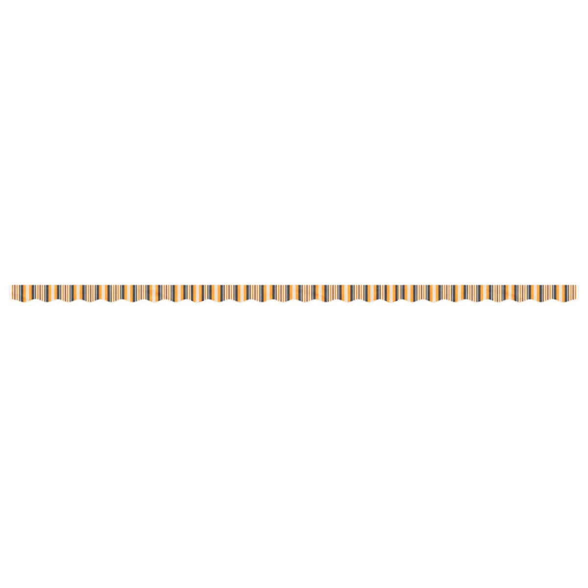 Awning Valance Replacement Yellow and Grey Stripe 600 cm