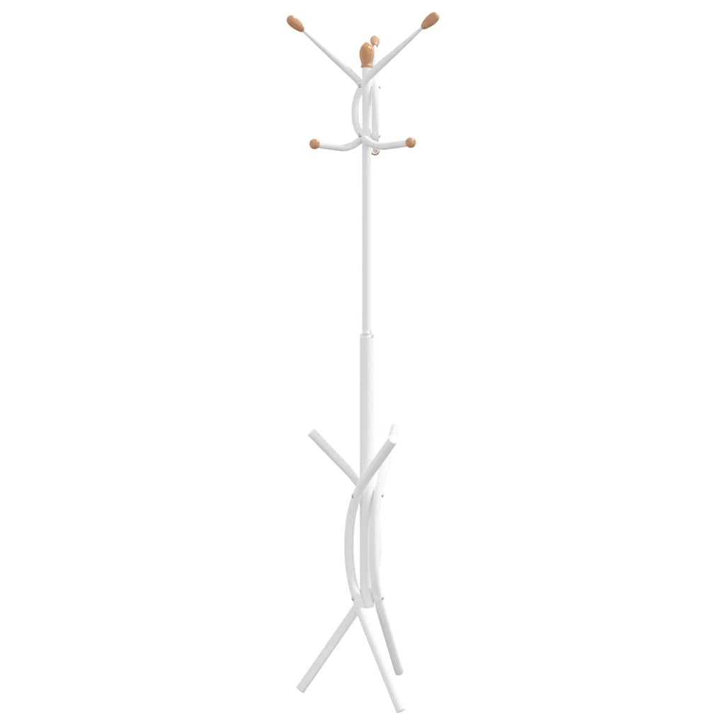 Coat Stand White 176 cm Powder-coated Iron