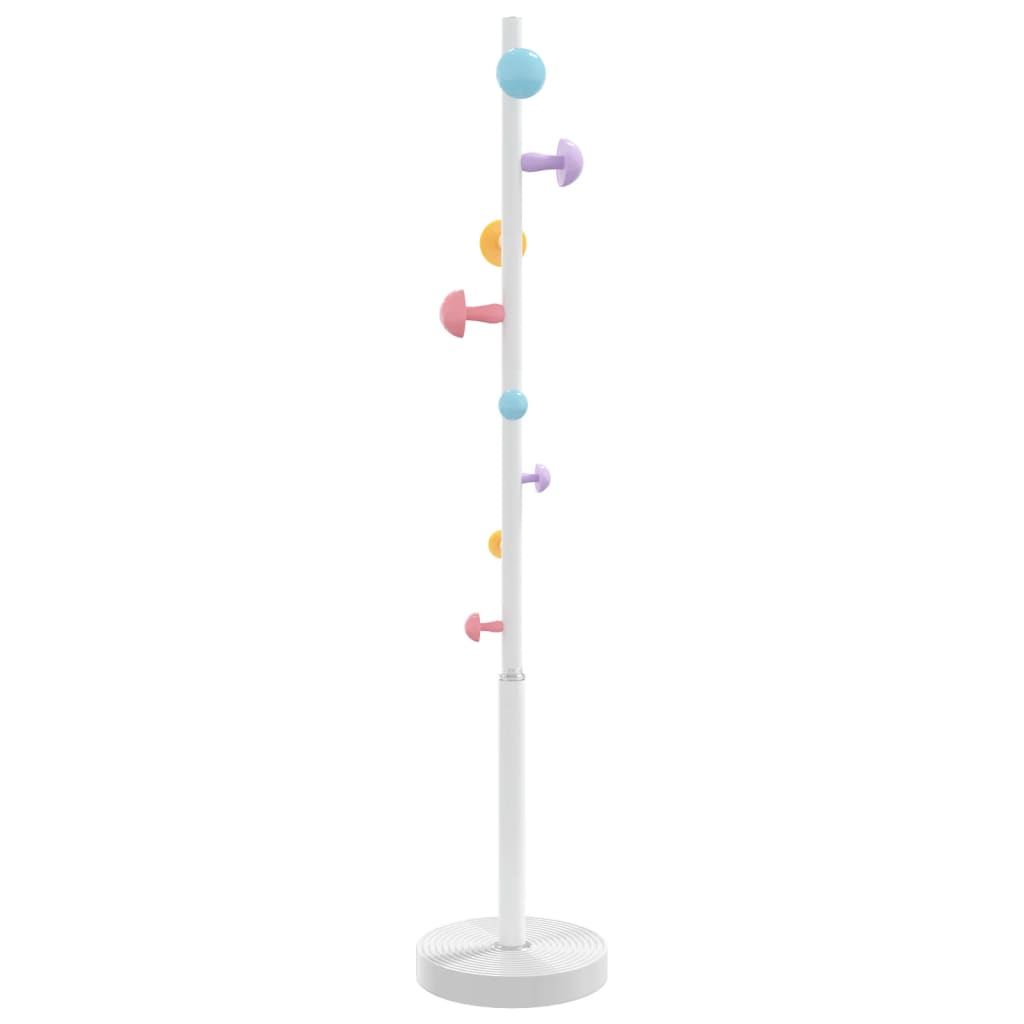 Coat Stand White 172 cm Powder-coated Iron