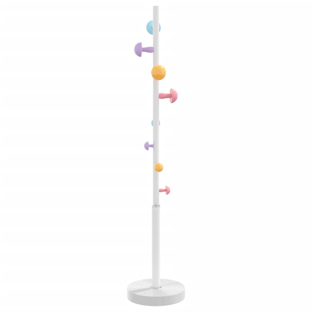 Coat Stand White 172 cm Powder-coated Iron