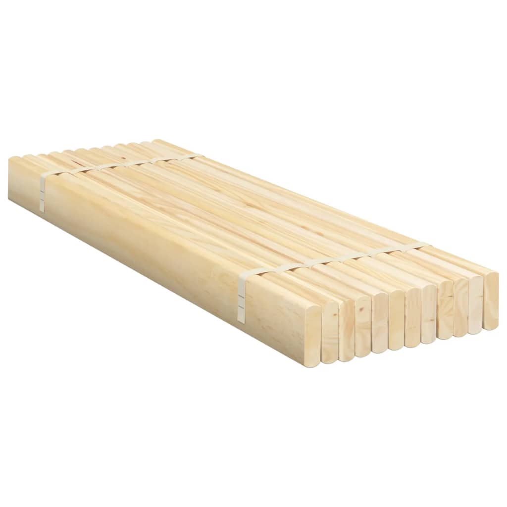 vidaXL Bed Slats 80x200 cm Solid Wood Pine