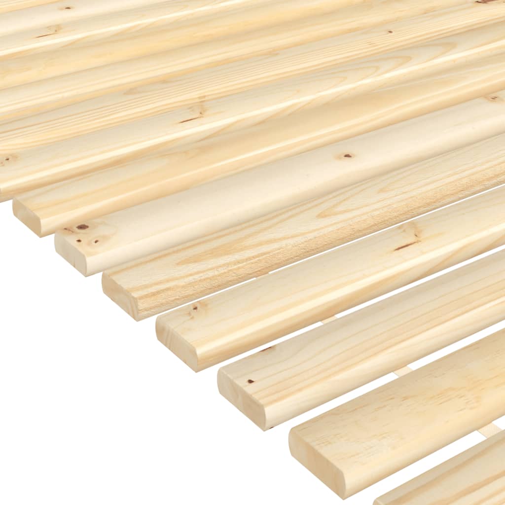 vidaXL Bed Slats 90x200 cm Solid Wood Pine