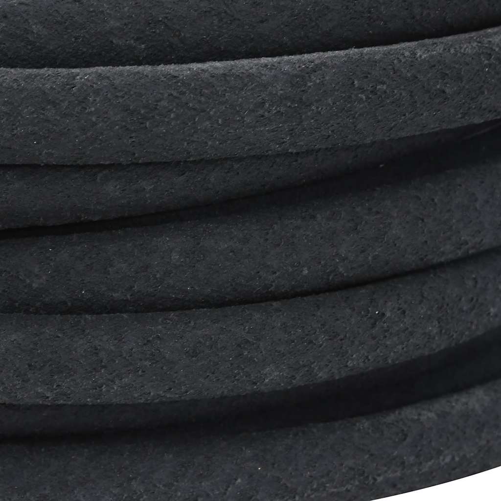 Garden Soaker Hose Black 0,6" 10 m Rubber