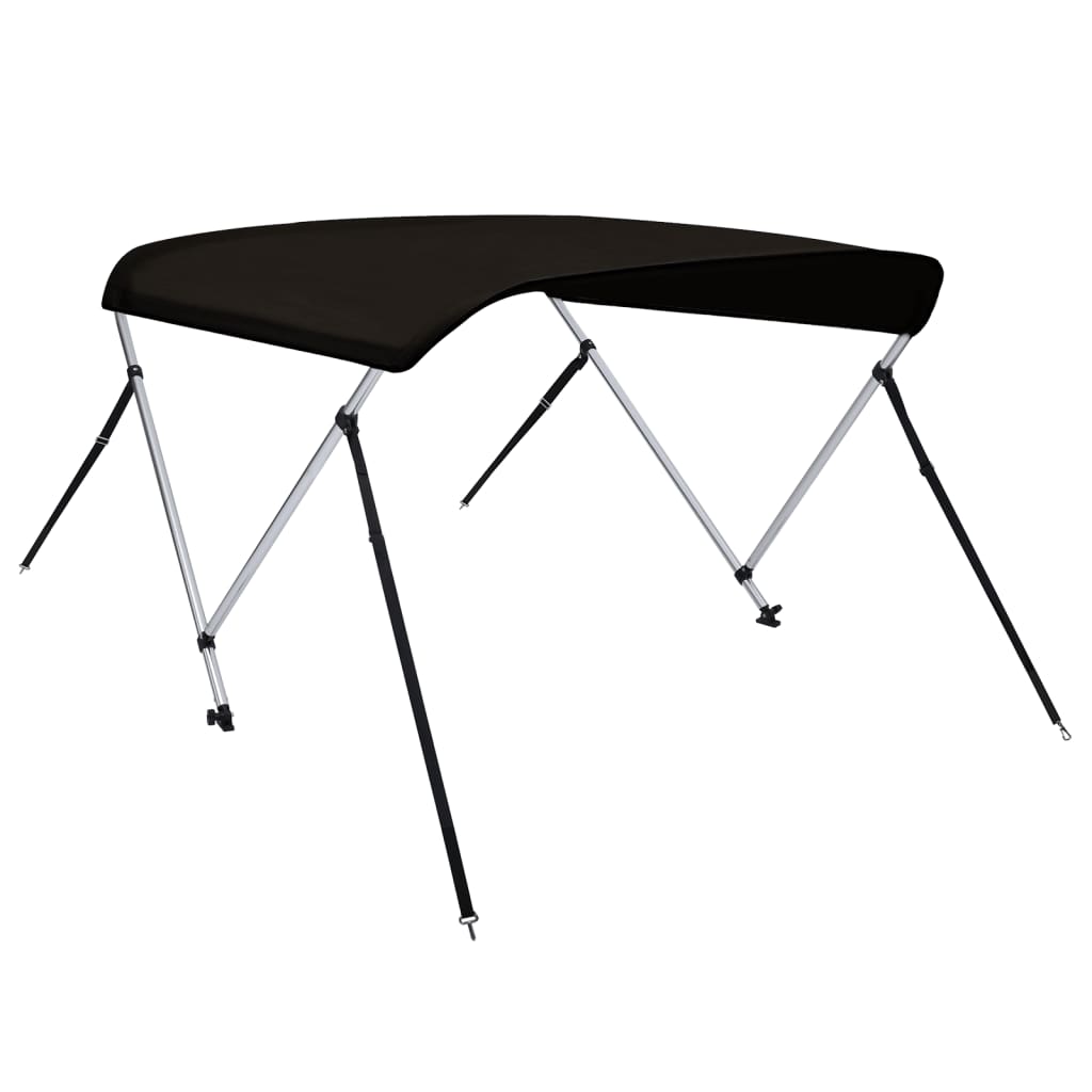 2-bow Bimini Top Black 150x120x110 cm