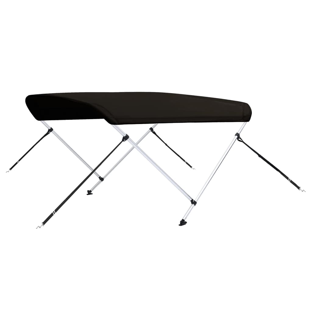 2-bow Bimini Top Black 150x120x110 cm