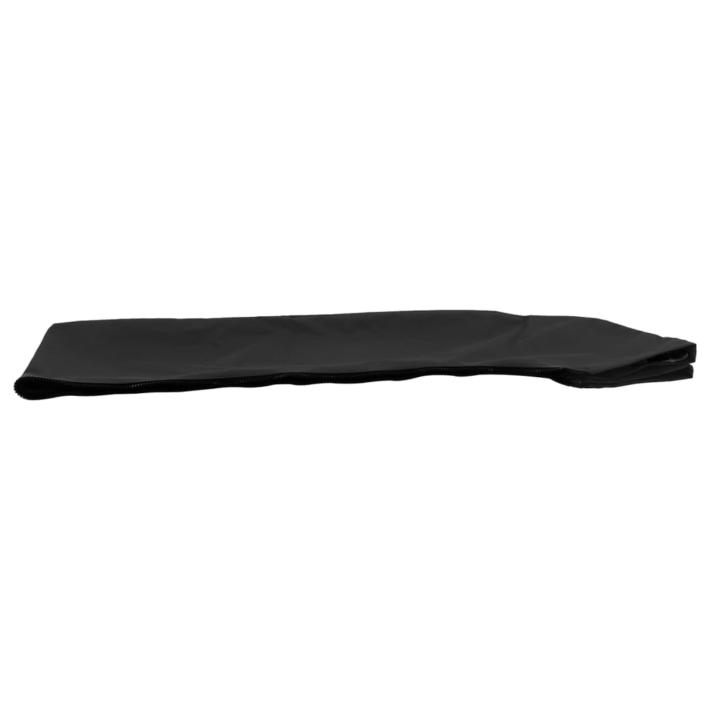 vidaXL 3-bow Bimini Top Black 183x152x133 cm