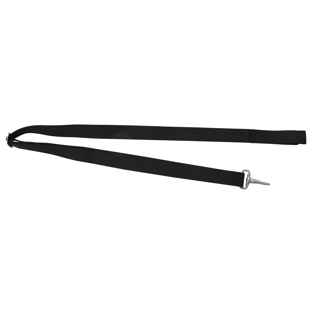 vidaXL 3-bow Bimini Top Black 183x152x133 cm
