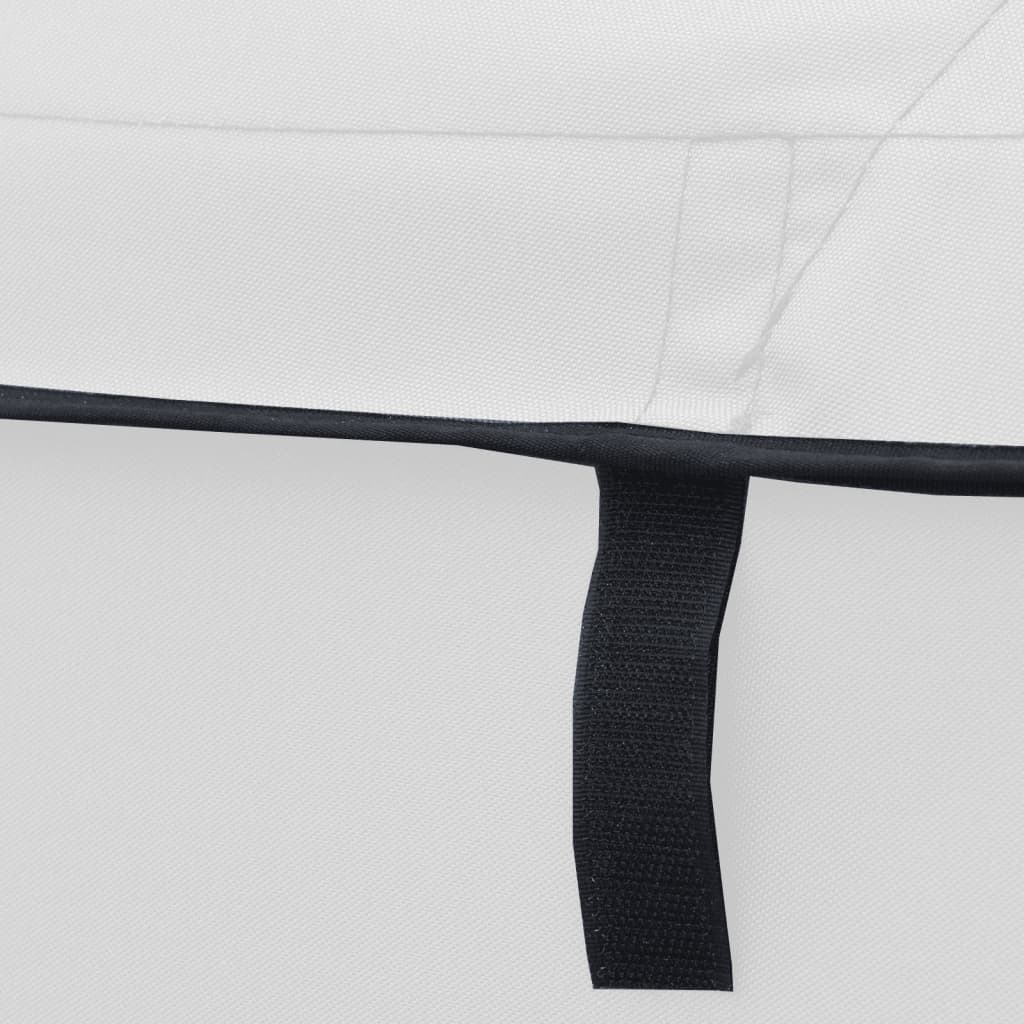 vidaXL 3-bow Bimini Top with Sidewalls 183x(154-167)x137 cm