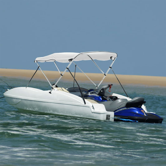 vidaXL 3-bow Bimini Top with Sidewalls 183x(170-182)x137 cm