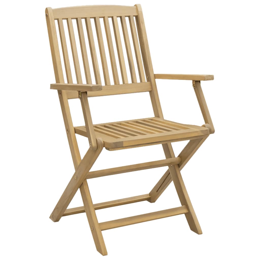Folding Garden Chairs 8 pcs 54x61x88 cm Solid Wood Acacia