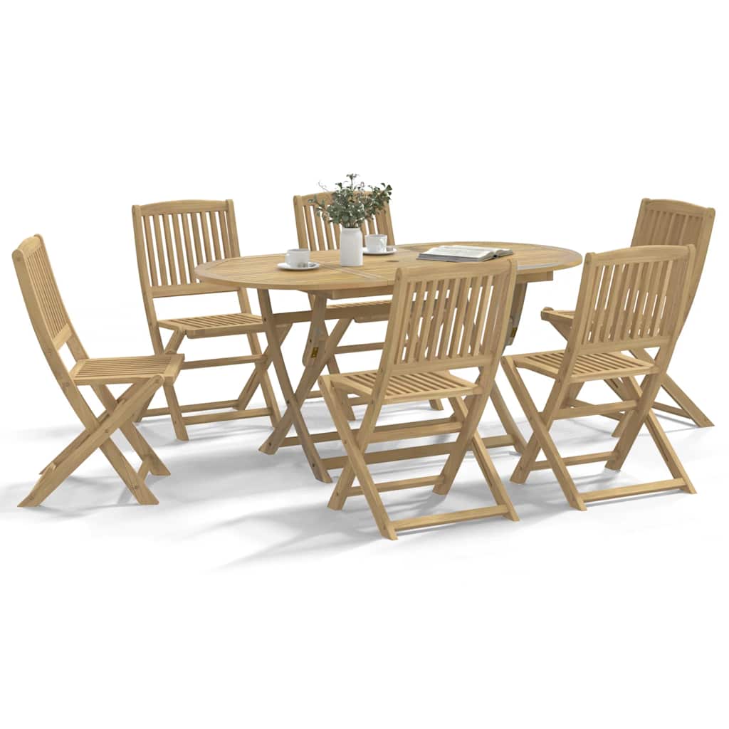 Folding Garden Chairs 6 pcs 44x50x88 cm Solid Wood Acacia