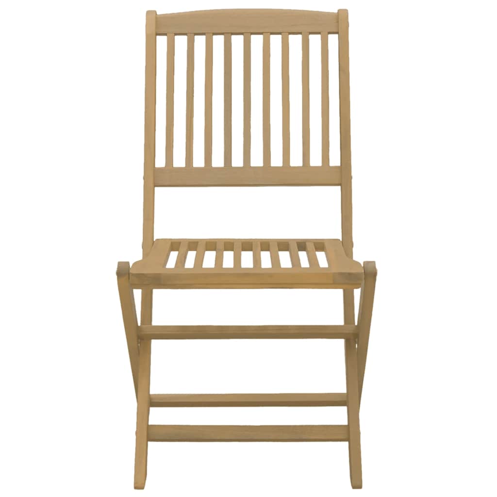 Folding Garden Chairs 8 pcs 44x50x88 cm Solid Wood Acacia
