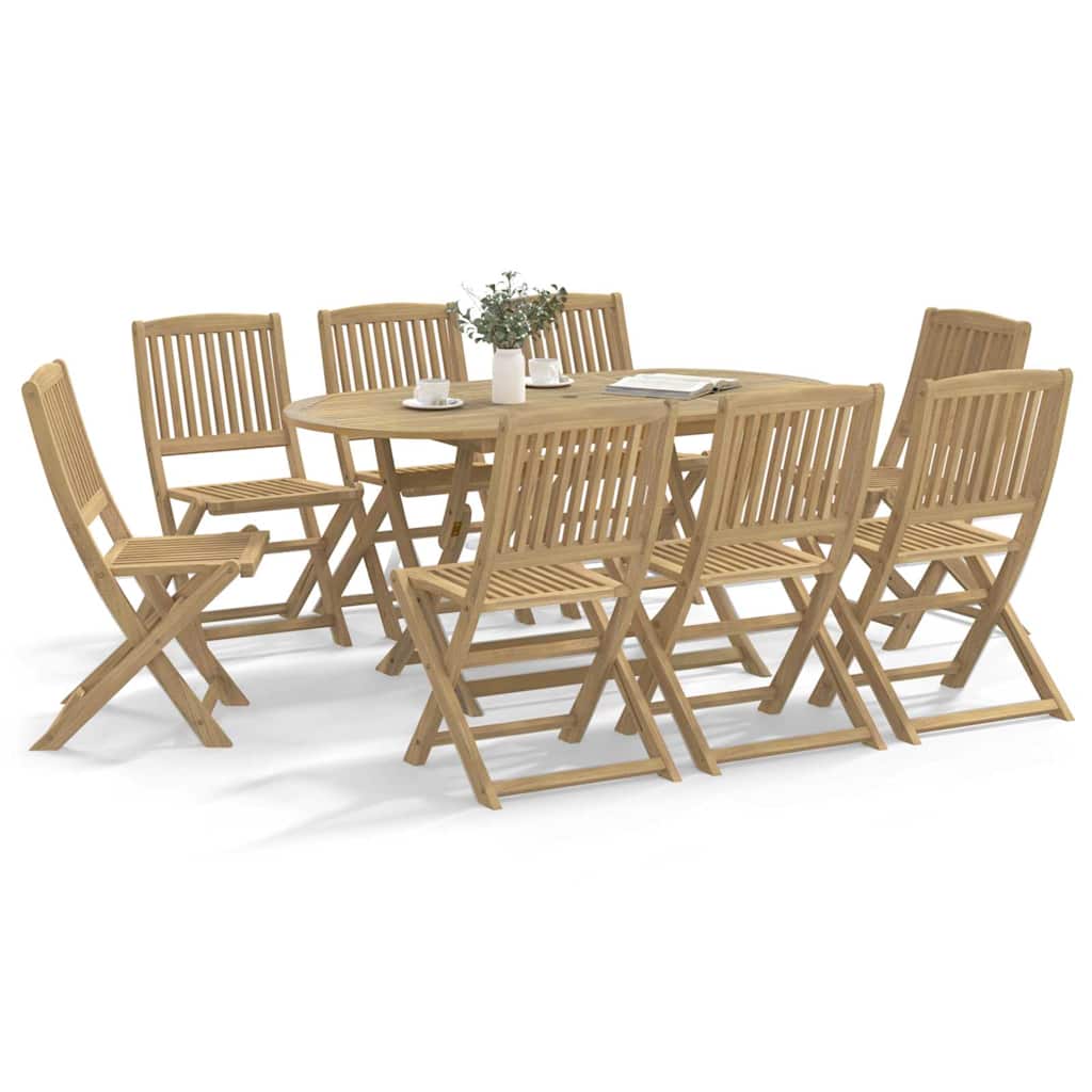 Folding Garden Chairs 8 pcs 44x50x88 cm Solid Wood Acacia