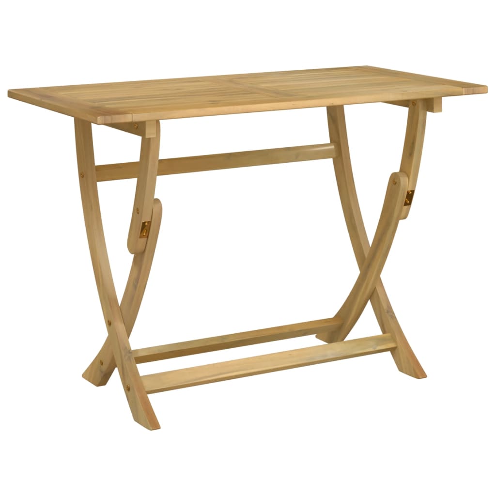 5 Piece Garden Dining Set Solid Wood Acacia