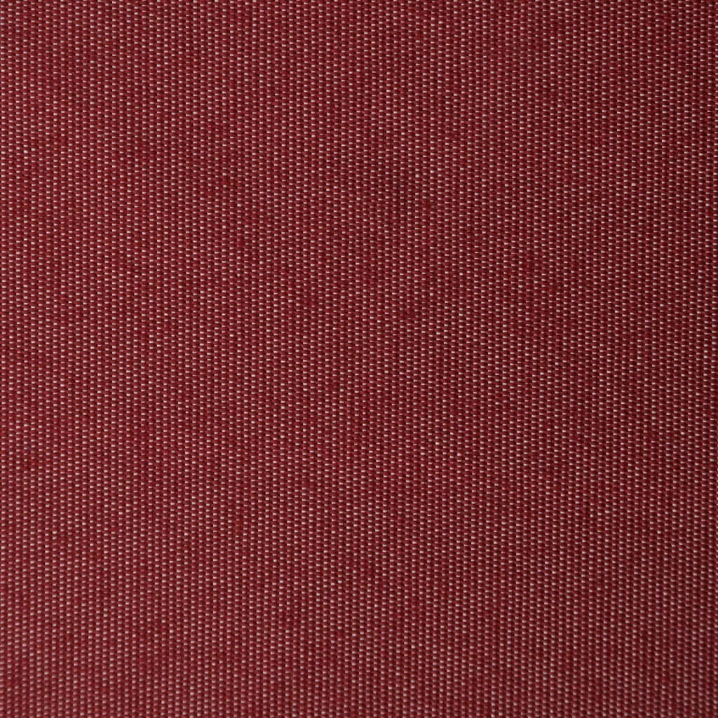 Retractable Awning Burgundy 450 x 350 cm Fabric and Aluminium