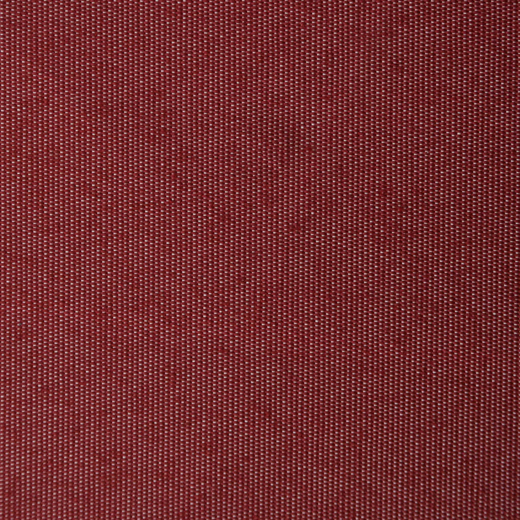 Retractable Awning Burgundy 500 x 350 cm Fabric and Aluminium