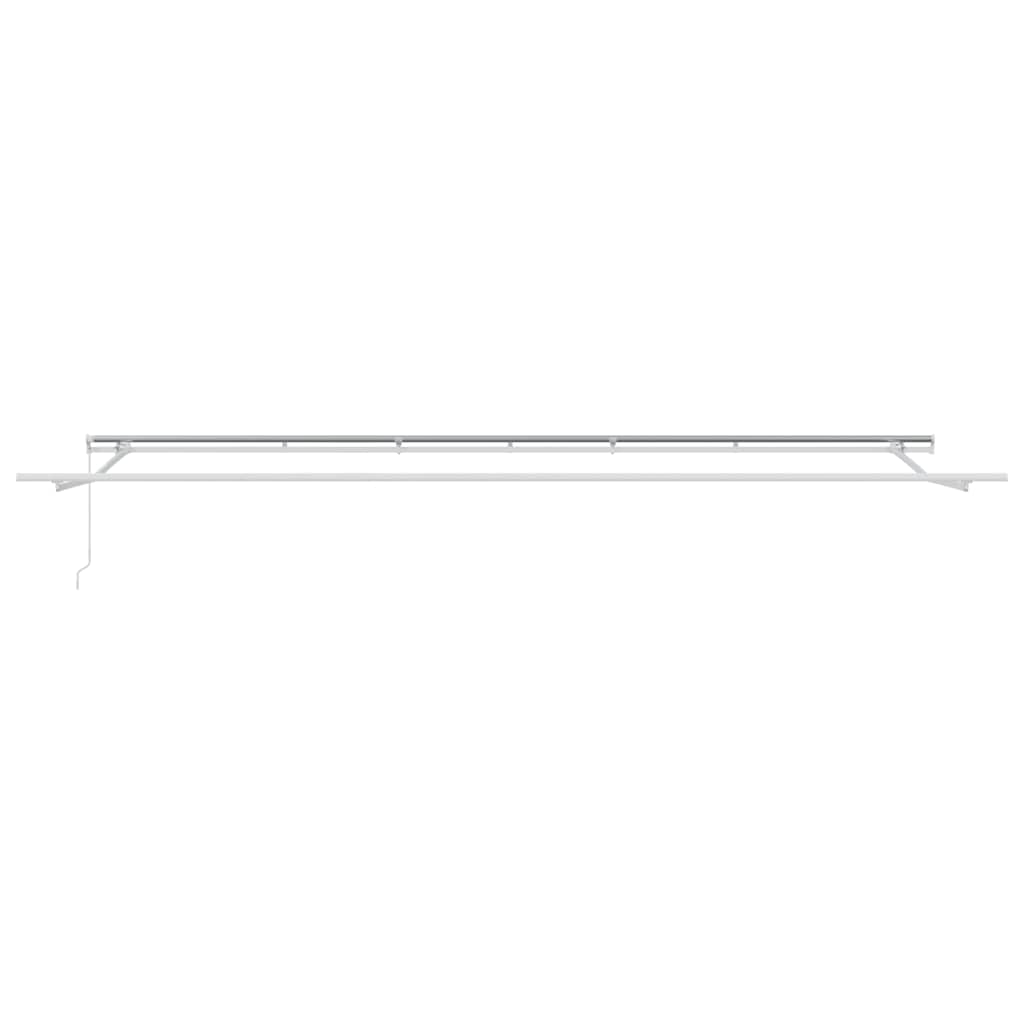 Manual Retractable Awning Burgundy 600x300 cm