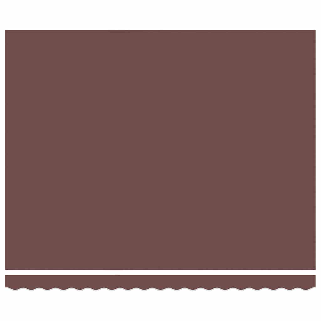 Manual Retractable Awning with LED Brown 400x300 cm