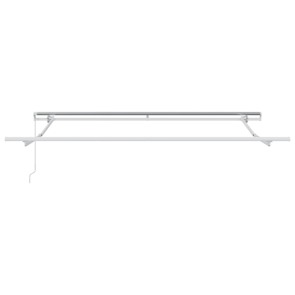 Manual Retractable Awning Brown 300x250 cm