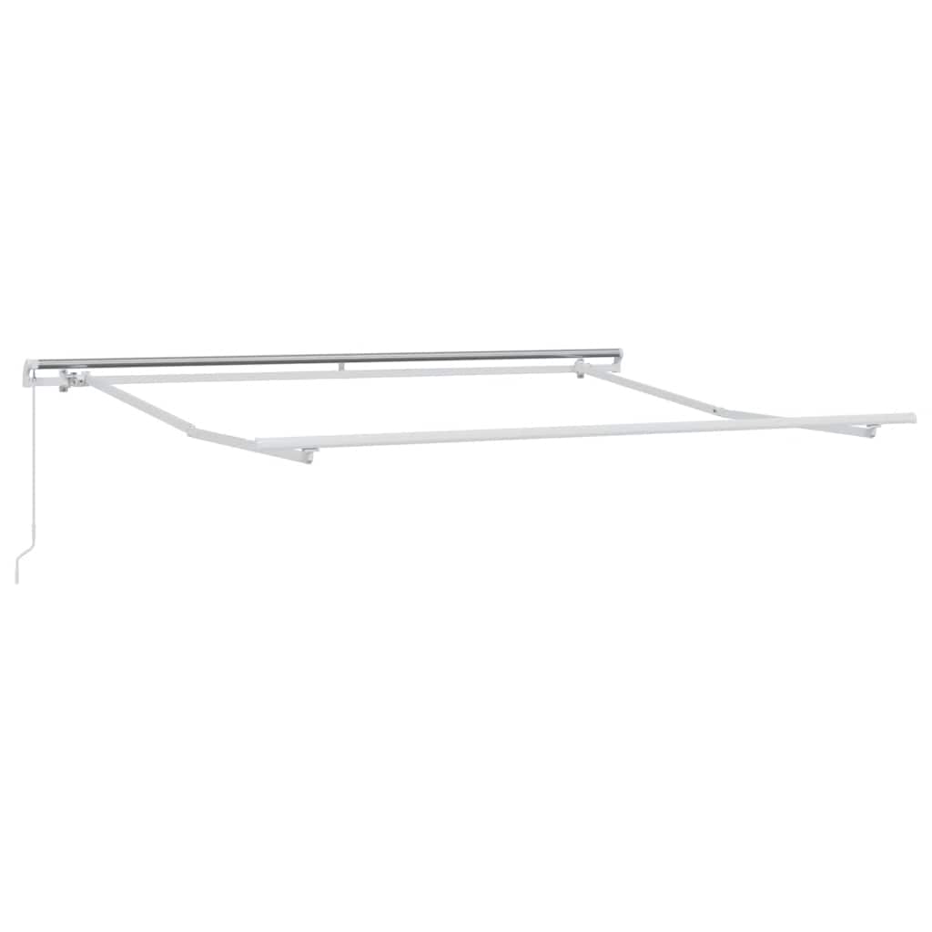 Manual Retractable Awning Brown 300x250 cm