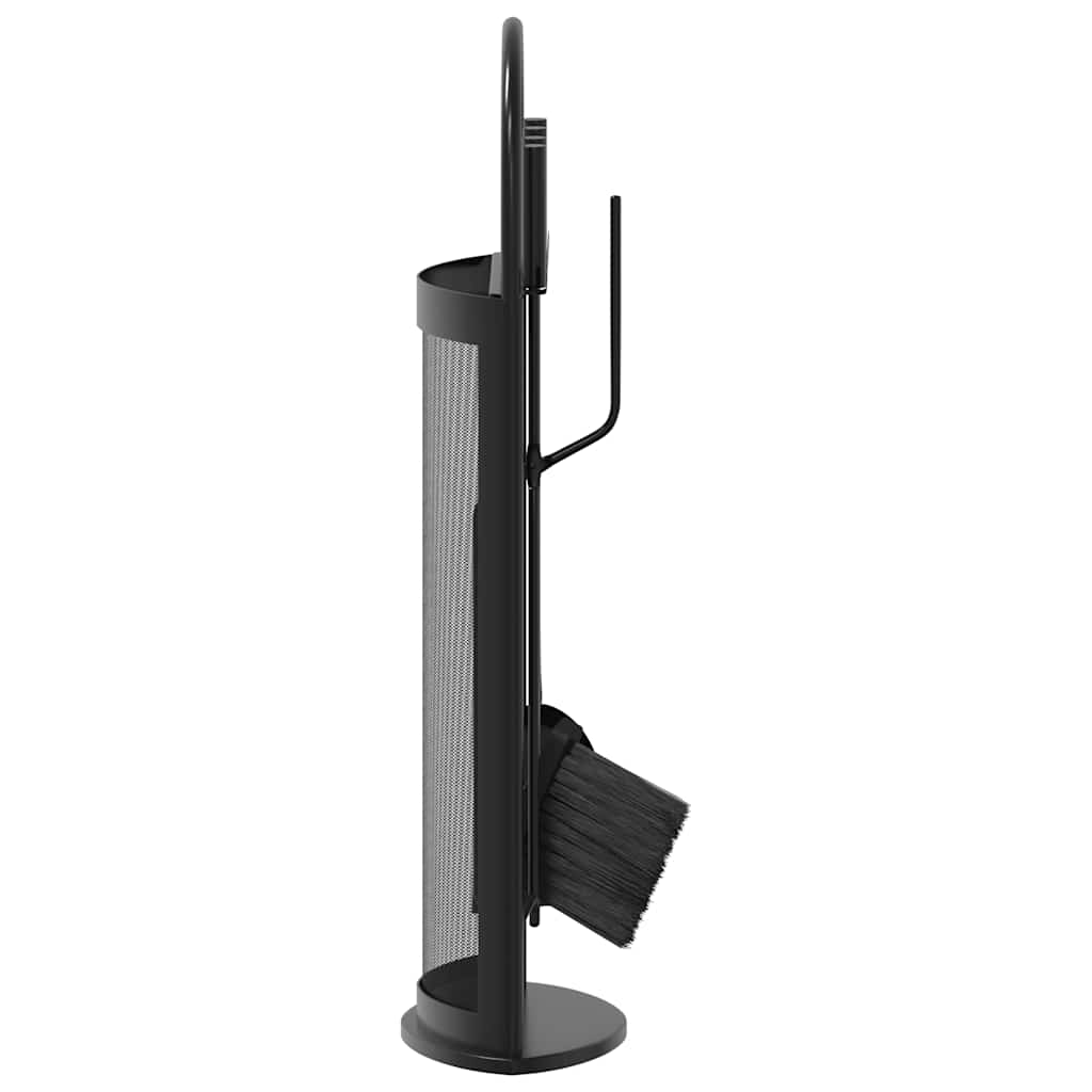 5 Piece Fireplace Tool Set 23x15x66 cm Steel