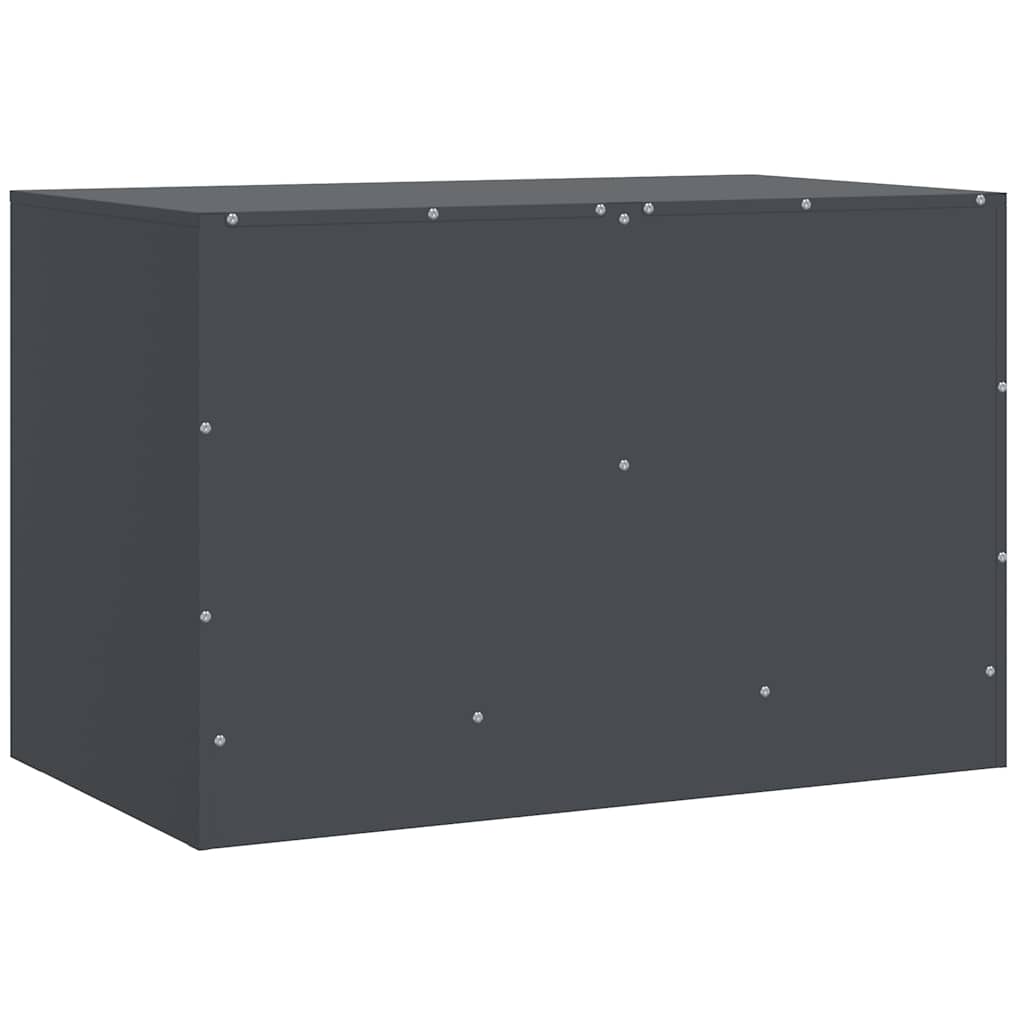 2 Piece TV Cabinet Set Anthracite 67x39x44 cm Steel