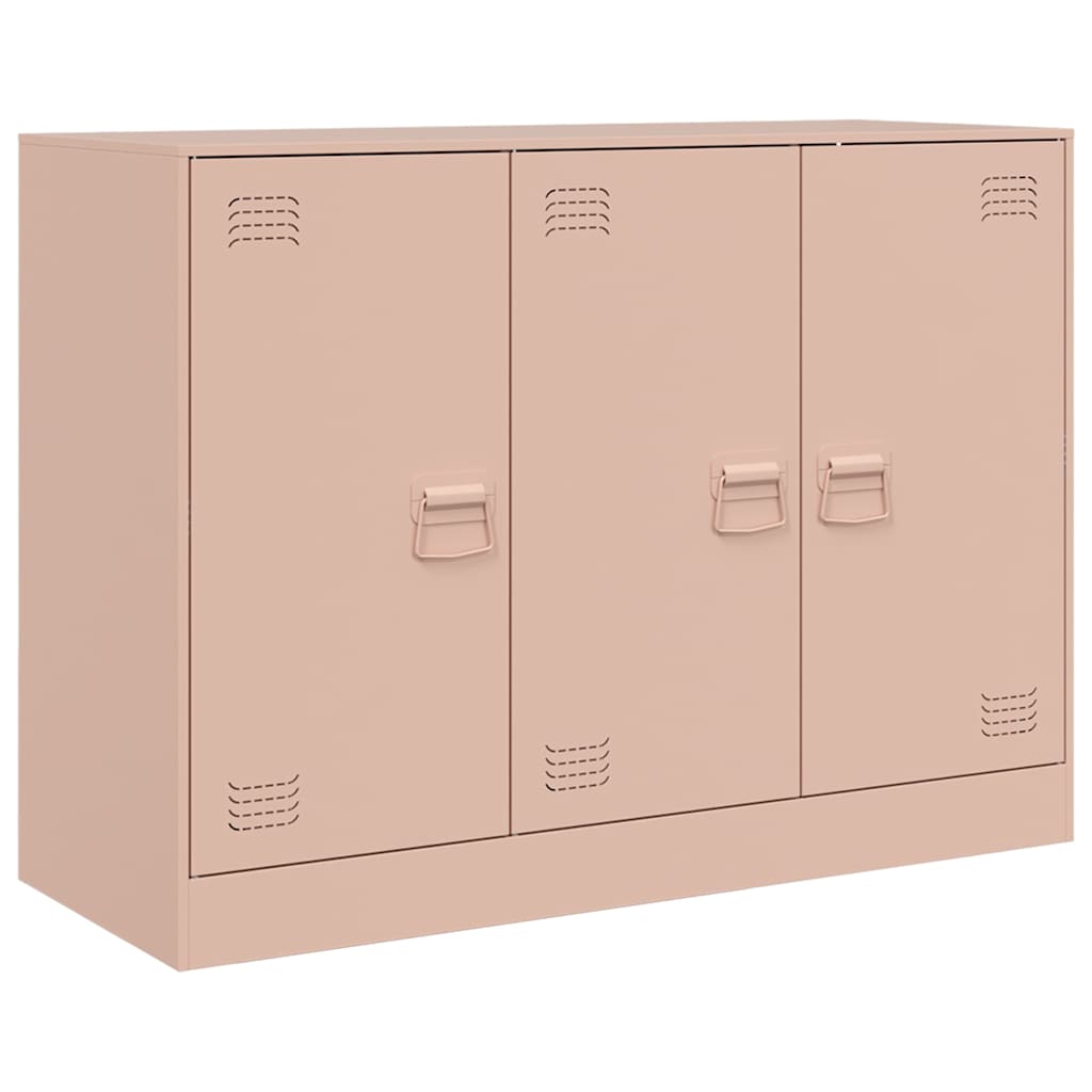Sideboard Pink 99x39x73 cm Steel