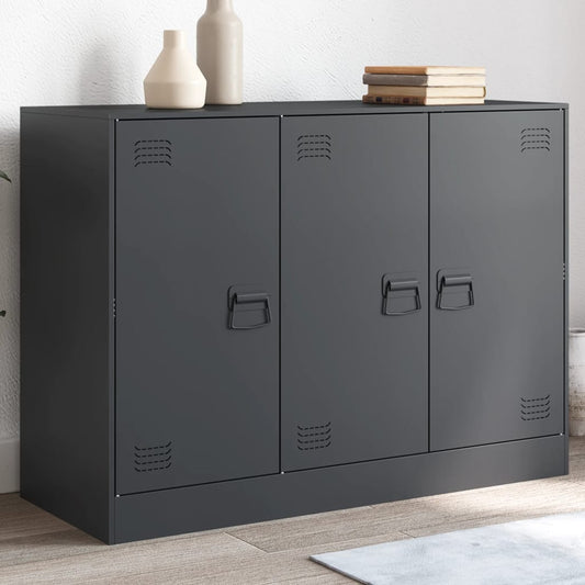 vidaXL Sideboard Anthracite 99x39x73 cm Steel